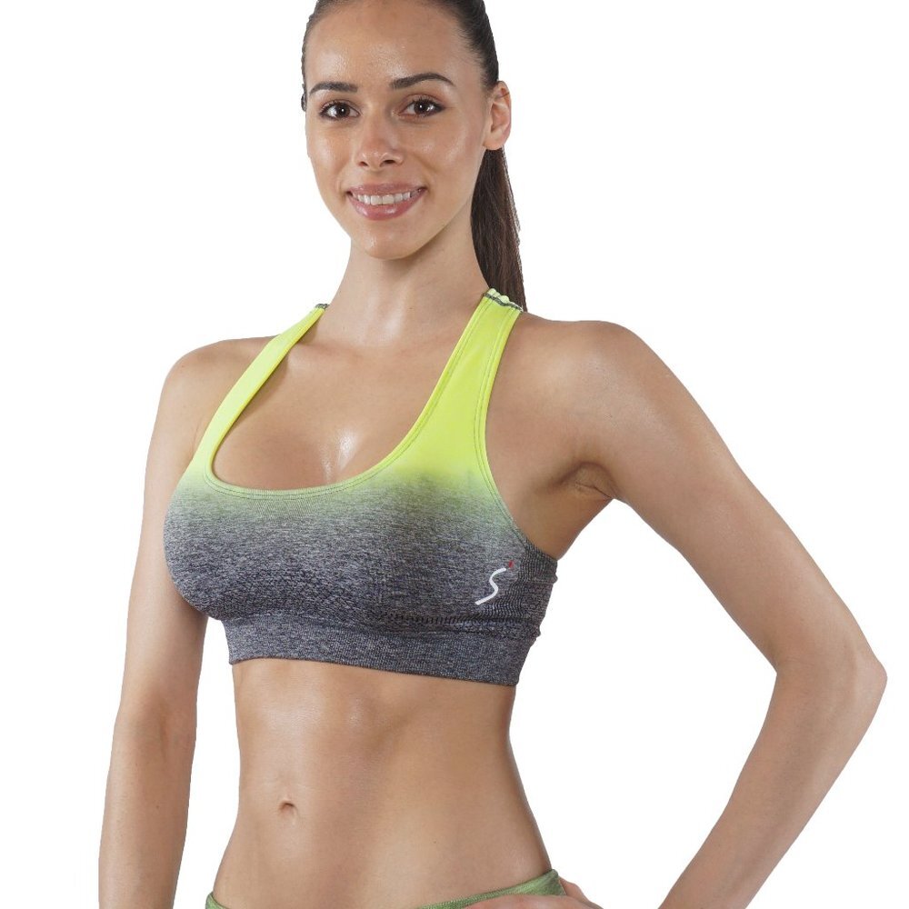 Beautifull ombre style Yoga bra
